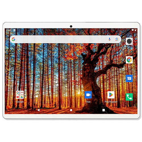 Планшет и чехол-клавиатура Hoozo S 464 LTE 4GB/64GB IPS 10.1" Silver (1387)