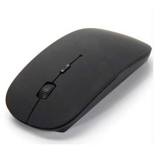 Бездротова оптична мишка UKC G132 slim 2.4 GHz Чорна (3_2368)