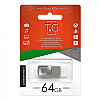 Флешка T&G 2&1 USB/Type-C 64Gb USB Flash Drive Steel