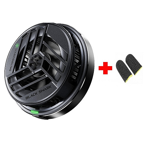 Магнитный полупроводниковый радиатор-вентилятор Black Shark Magnetic Cooler BR30-AP и напальчники