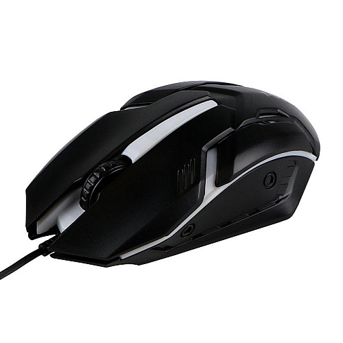 Игровая проводная компьютерная мышь T-Wolf V1 1200DPI RGB Black