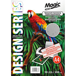 Фотопапір Magic А4 двосторонній 260 г/м2 Кремовий перламутр 50 шт