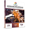 Пленка для ламинирования Galaxy Antistatic А4 40 мкм глянец Прозрачный 100 шт