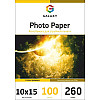 Фотопапір Galaxy 260 г/м2 RC Сатин 10x15 см Білий 100 шт