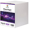 Фотопапір Galaxy 160 г/м2 глянець 10x15 см Білий 1000 шт