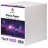 Фотопапір Galaxy 260 г/м2 глянець 10x15 см Білий 1000 шт