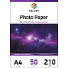 Фотопапір Galaxy A4 210 г/м2 глянець Білий 50 шт