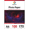 Фотопапір Galaxy A4 170 г/м2 Двосторонній матовий Білий 100 шт