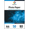Самоклеюча фотопапір матовий Galaxy A4 90 г/м2 Білий 50 шт (10401)