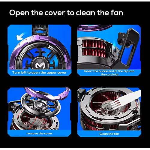 Охлаждение-вентилятор MEMO с RGB AI model Черный