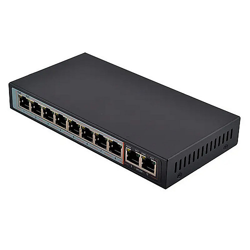 PoE-комутатор FoxGate S6008-E2-AI POE Watchdog 8 портів (278696)
