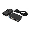 PoE-комутатор FoxGate S6004G-G2-AI POE Watchdog 6 портів (284383)