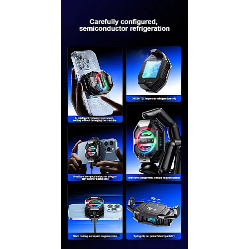 Охлаждение-вентилятор MEMO DL20 Черный 487638689