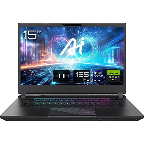 Ноутбук Gigabyte AORUS 15 BKG 2024 Core Ultra 7 155H/4.8 ГГц/RTX 4060/8 ГБ.16/1000 ГБ