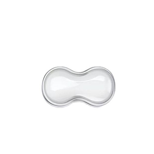 Коврик подставка под руку компьютерный Neon 14,5х8 см Прозрачный