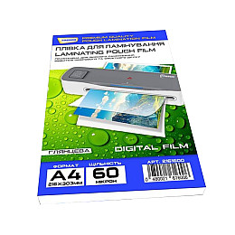 Плівка для ламінування Fresco Antistatic Глянець А4 60 мкм 100 шт Прозорий (11023)