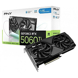 Відеокарта PNY GeForce RTX 5060 Ti Dual Fan 8GB OC (2814372640)
