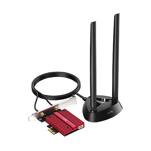 Адаптер трьохдіапазонний Cudy WE9300S BE9300 WiFi 7 PCI Express Bluetooth 5.4 (2807612610)