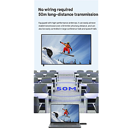 HDMI приемник-передатчик Lemorele CHD04 HD1080 50 м Черный (2828027906)