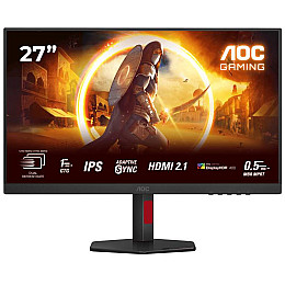 Монітор 27" AOC U27G4R Чорний Червоний (7145678)