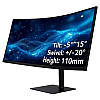 Монитор 34" Acer CZ342CURJ0bmiphuzx UM.CC2EE.001 Black (7160034)
