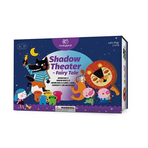 Дитячий проектор з казками та театром тіней Tookyland (LT279) 27х19х7 см Різнокольоровий