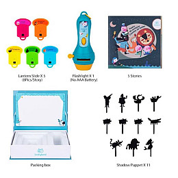 Дитячий проектор з казками та театром тіней Tookyland (LT279) 27х19х7 см Різнокольоровий