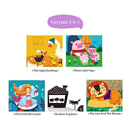 Дитячий проектор з казками та театром тіней Tookyland (LT279) 27х19х7 см Різнокольоровий