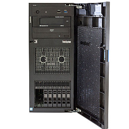 Компьютер Refurb Lenovo ThinkSystem ST250 (Xeon E-2124/16/256SSD/3*2Tb/P2000 5GB)