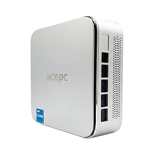 Мини-ПК Acepc PowerBox E3C Intel i5 12450H RAM 16GB SSD512 GB LAN Wi-Fi Bluetooth Windows 11 Pro Серый (2277)