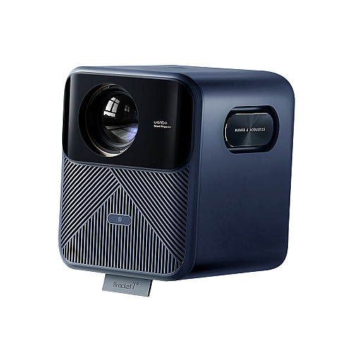 Домашній проектор Wanbo 2025 Mozart 1 Pro New 1920x1080 1200 ANSI lm Android 11 Wi-Fi Bluetooth Темно-синій (2130)