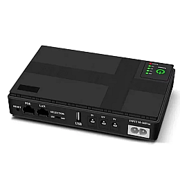 Бесперебійник UPS для WI-Fi роутера No Brand DC1018P 10400maH 18W 5-9-12V (2910600879)