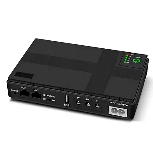 Бесперебійник UPS для WI-Fi роутера No Brand DC1018P 10400maH 18W 5-9-12V (2910600879)