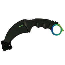 Сувенірний ніж Karambit Marble Fade CS:GO 18.5 см Різнокольоровий (2104619134)