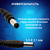 USB кабель живлення No Brand USB 5V-5V DC 5.5x2.1 мм 70 см Чорний (KABROU-1410)