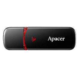 Flash Drive Apacer AH333 32GB (AP32GAH333B-1) Black (6315954)