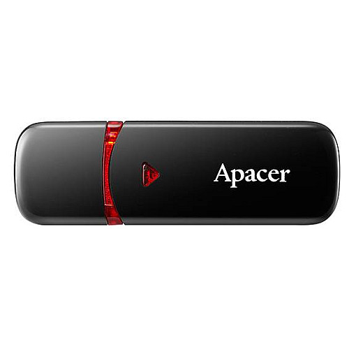 Flash Drive Apacer AH333 32GB (AP32GAH333B-1) Black (6315954)