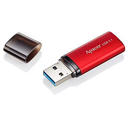 Flash Drive Apacer AH25B 64GB (AP64GAH25BR-1) Red (6442641)