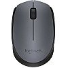 Миша Logitech Wireless Mouse M170 Сіра (6273019)