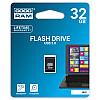 Флеш-накопитель USB 32GB GOODRAM UPI2 (Piccolo) Black (UPI2-0320K0R11)