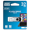 Флеш-накопитель USB 32GB GOODRAM UTS2 (Twister) Black (UTS2-0320K0R11)