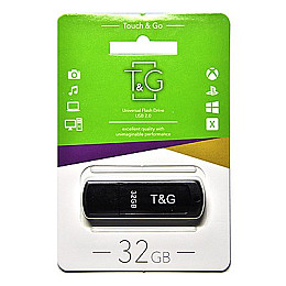 Флеш-накопитель USB 32GB T&G 011 Classic Series Black (TG011-32GBBK)