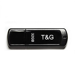 Флеш-накопитель USB 32GB T&G 011 Classic Series Black (TG011-32GBBK)