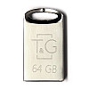 Флеш-накопитель USB 64GB T&G 105 Metal Series Silver (TG105-64G)