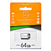 Флеш-накопитель USB 64GB T&G 110 Metal Series Silver (TG110-64G)