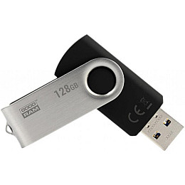 Флеш-накопитель USB3.0 128GB GOODRAM UTS3 (Twister) Black (UTS3-1280K0R11)