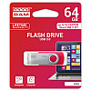Флеш-накопитель USB3.0 64GB GOODRAM Twister Black (UTS3-0640K0R11)