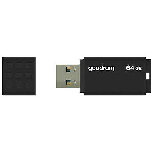 Флеш-накопитель USB3.0 64GB GOODRAM UME3 Black (UME3-0640K0R11)