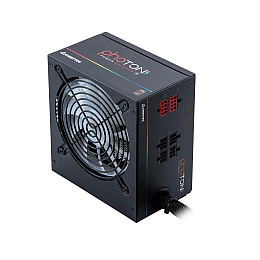 Блок питания Chieftec CTG-750C-RGB, ATX 2.3, APFC, 12cm fan RGB, КПД >85%, RTL