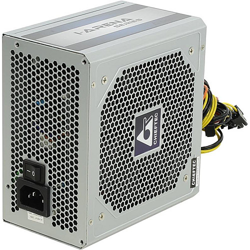 Блок питания Chieftec GPC-600S, ATX 2.3, APFC, 12cm fan, КПД 80%, bulk